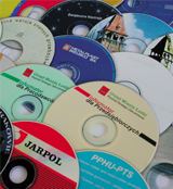 indywidualne nadruki na płytach CD, CD-R, DVD